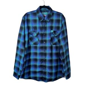 Dixxon Aurora Plaid Flannel Button-Up Shirt